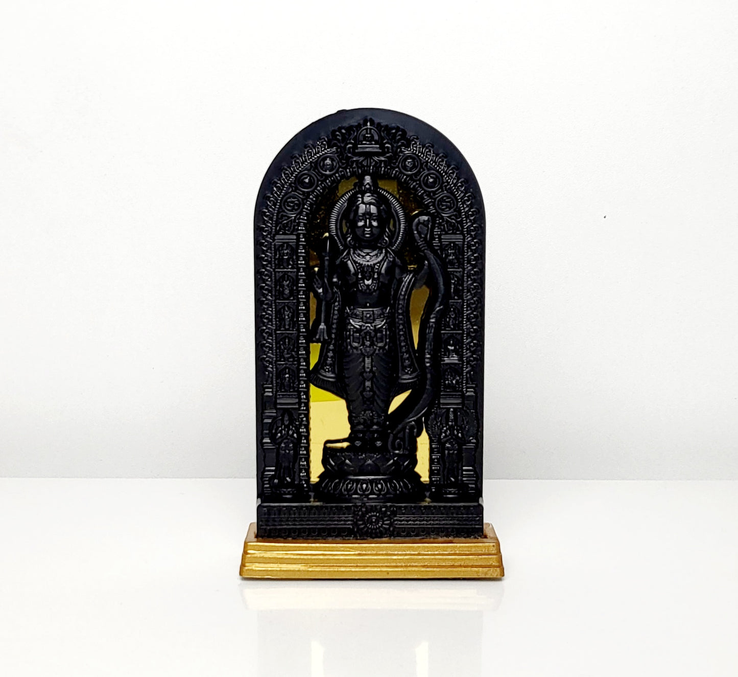 Ram Lalla Idol Murti Statue, Lord Shri Ram Idol Murti Statue for Home, Temple, Mandir and Car Dashboard.