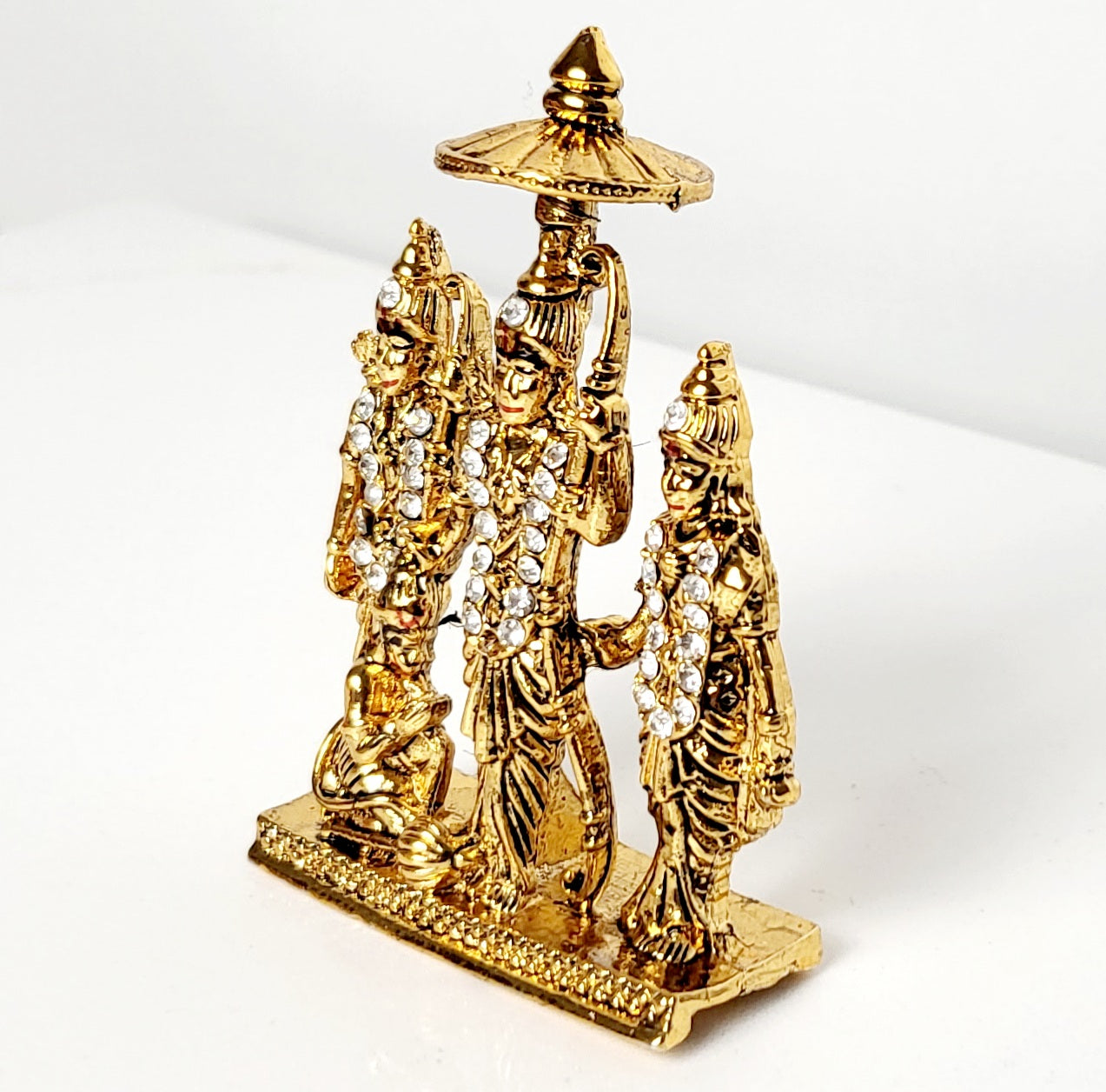 Ram Darbar Statue/Idol, Lord Ram Darbar Murti - Sita Ram Lakshman Hanuman Statue/Idol