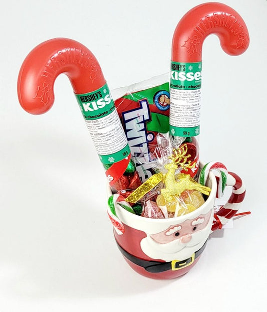 Holiday Santa Mug Hamper